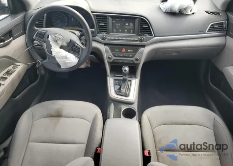 2018 Hyundai Elantra Sel z USA, uszkodzony, nr VIN 5NPD84LF1JH282784